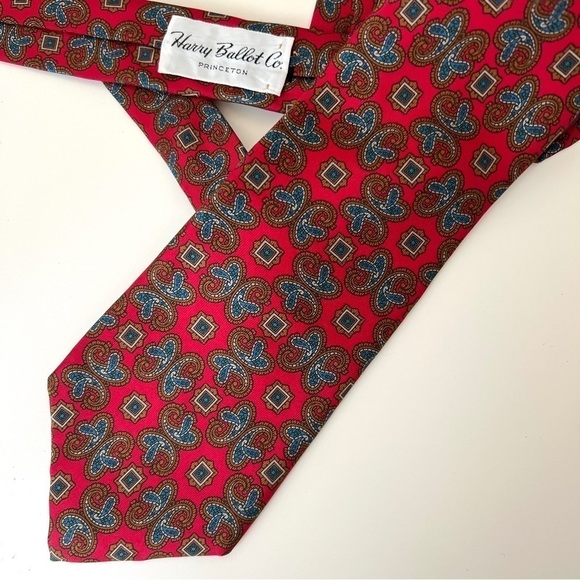 Vintage Liberty of London 100% Silk Tie Necktie - Picture 4 of 6